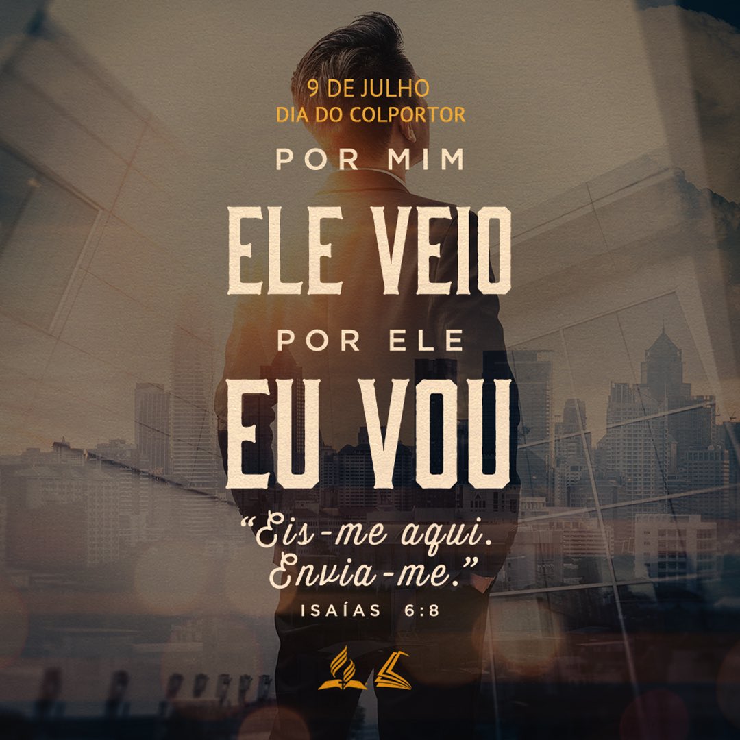 Pr_AndreAndrade's tweet photo. Dia do Colportor Evangelista https://t.co/BGn8W4xcuc