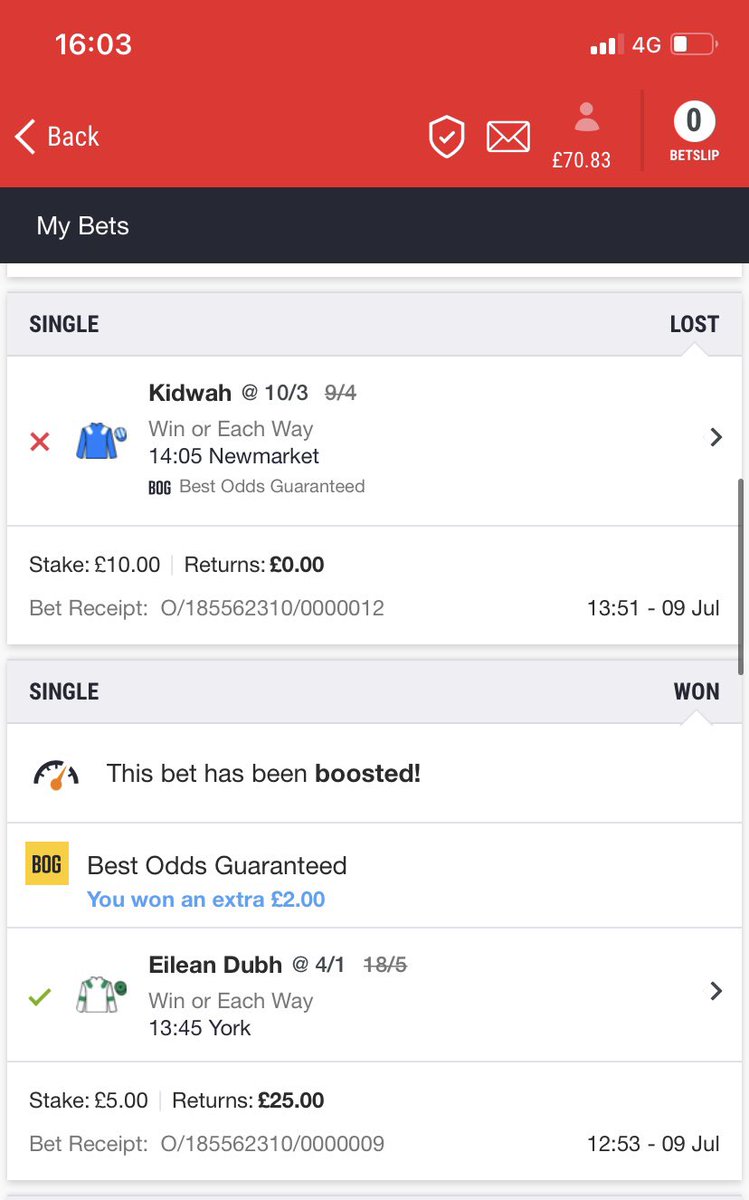 barrow456k's tweet photo. @GetYourTipsOut nothing huge but 1 loss all day, it all adds up 😊

Fun and successful day watching the ‘bigger’ events ✅ 
Using winnings for quick fire 9/1 evening win treble ✅

Might even chuck a couple quid on Dettori to delivery in the states 😂 #Horseracing #Newmarket https://t.co/ttGwfgaxwc