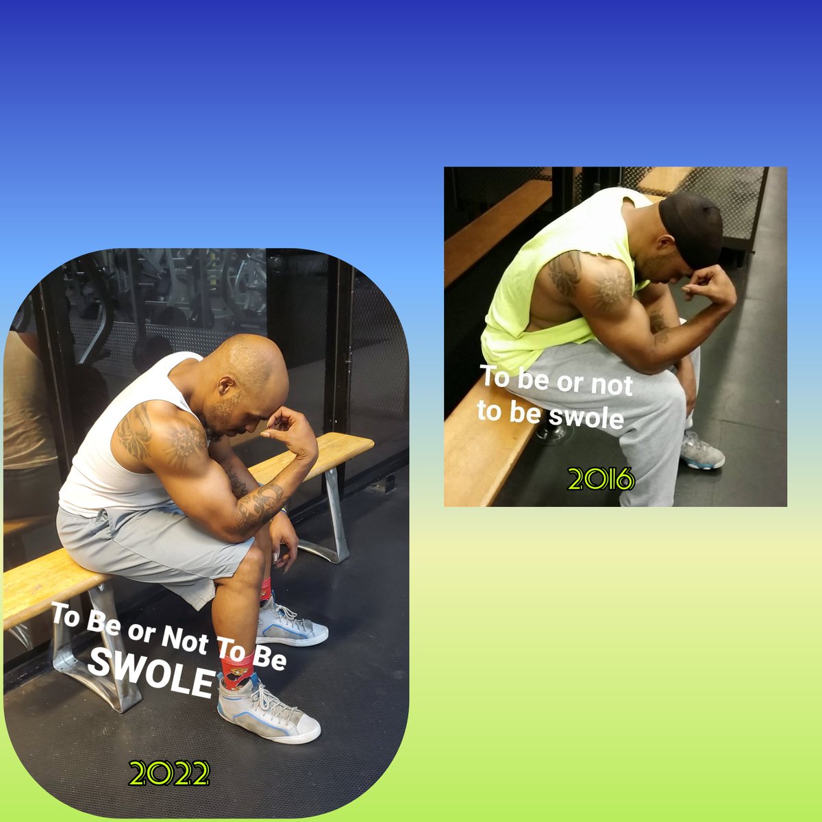 swolekon's tweet photo. To Be or not To Be
         SWOLE https://t.co/UwnxONKhVd