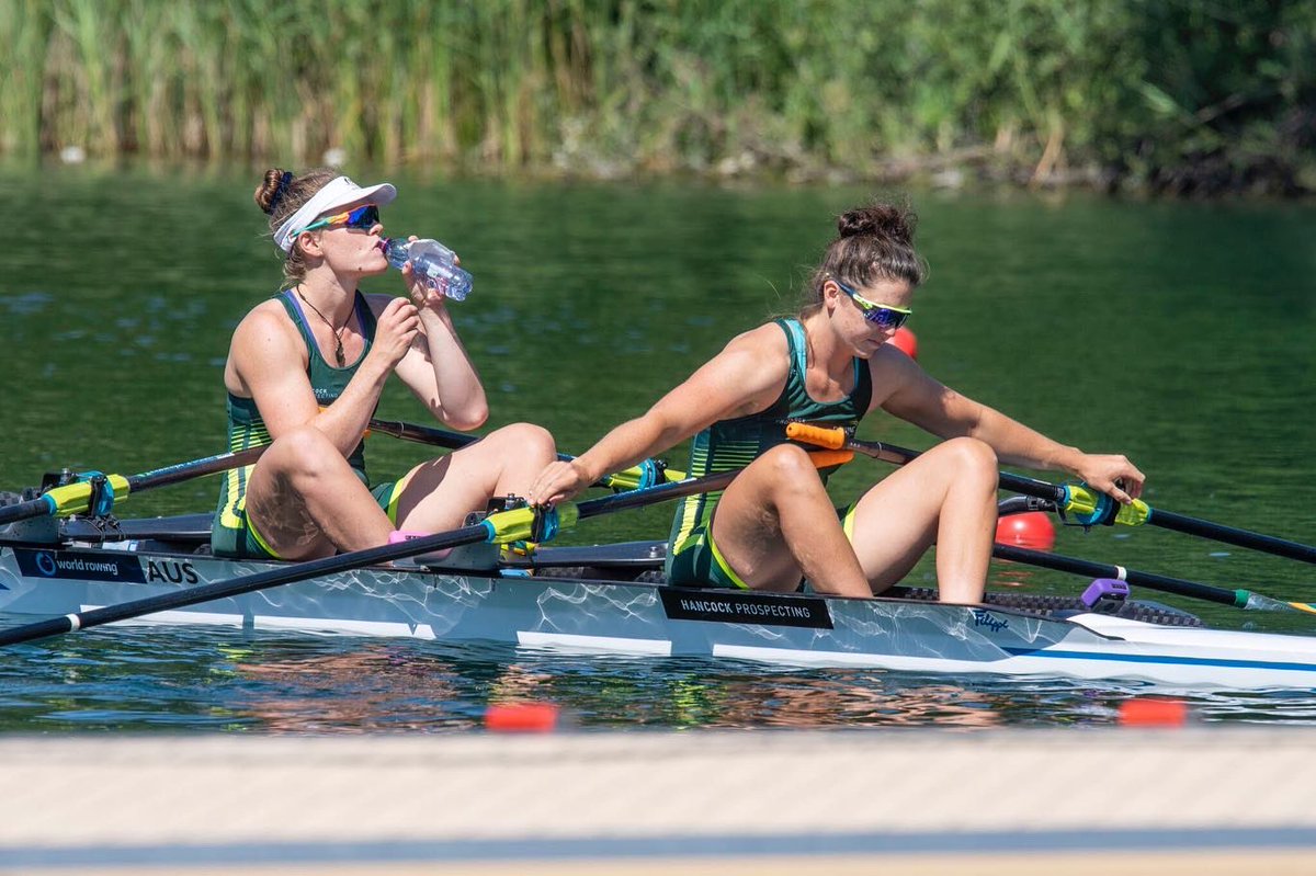 RowingAust's tweet photo. Some outstanding performances today by our #ART - Australian Rowing Team - at #WorldCupIII Lucerne #DAY2
@WorldRowing
RESULTS
#WOMEN
1. Singe Scull/W1X: Semi-Final Winner #AFinal
2. Double Scull/W2X: 3rd in Semi-Final #AFinal
@BontRowing
@theAIS
@_776BC
@TempurPedic https://t.co/e3hTFUUYxr