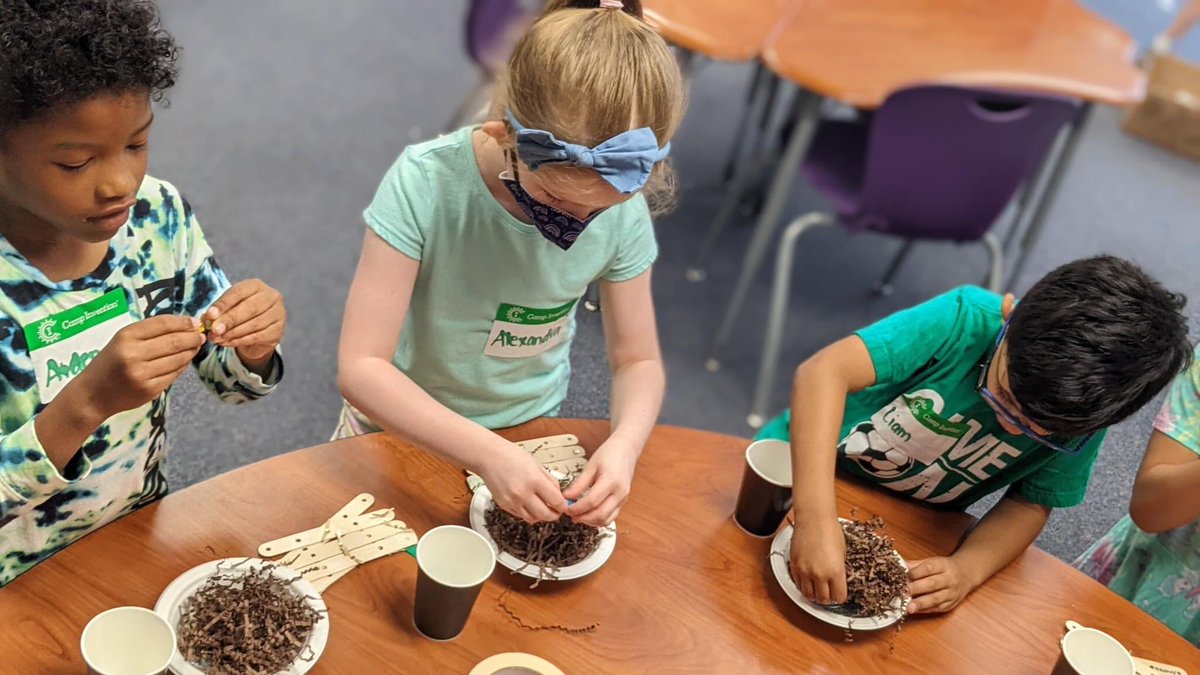 HNESHuskies's tweet photo. #HNESCampInvention22 #HNESLovesSTEM #Worldchangersarehere #Childrensengineering Students enjoyed Henderson’s Camp Invention. It was filled with opportunities to be challenged and create. @PWCSNews https://t.co/DWfMEli42i