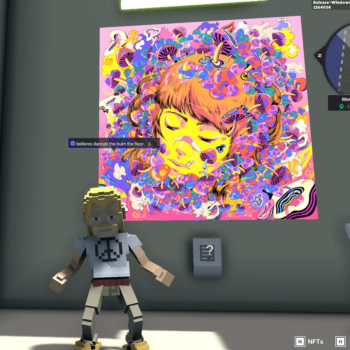 bell_eres's tweet photo. @TheSandboxGame @MOCDA_ I just participated in the #TheSandbox weekly contest for a chance to win 200 mSAND! Here is my favorite piece from the ‘Impossible Worlds’ exhibition, check out my screenshot below!
👇 https://t.co/ib9ODJ15Kq