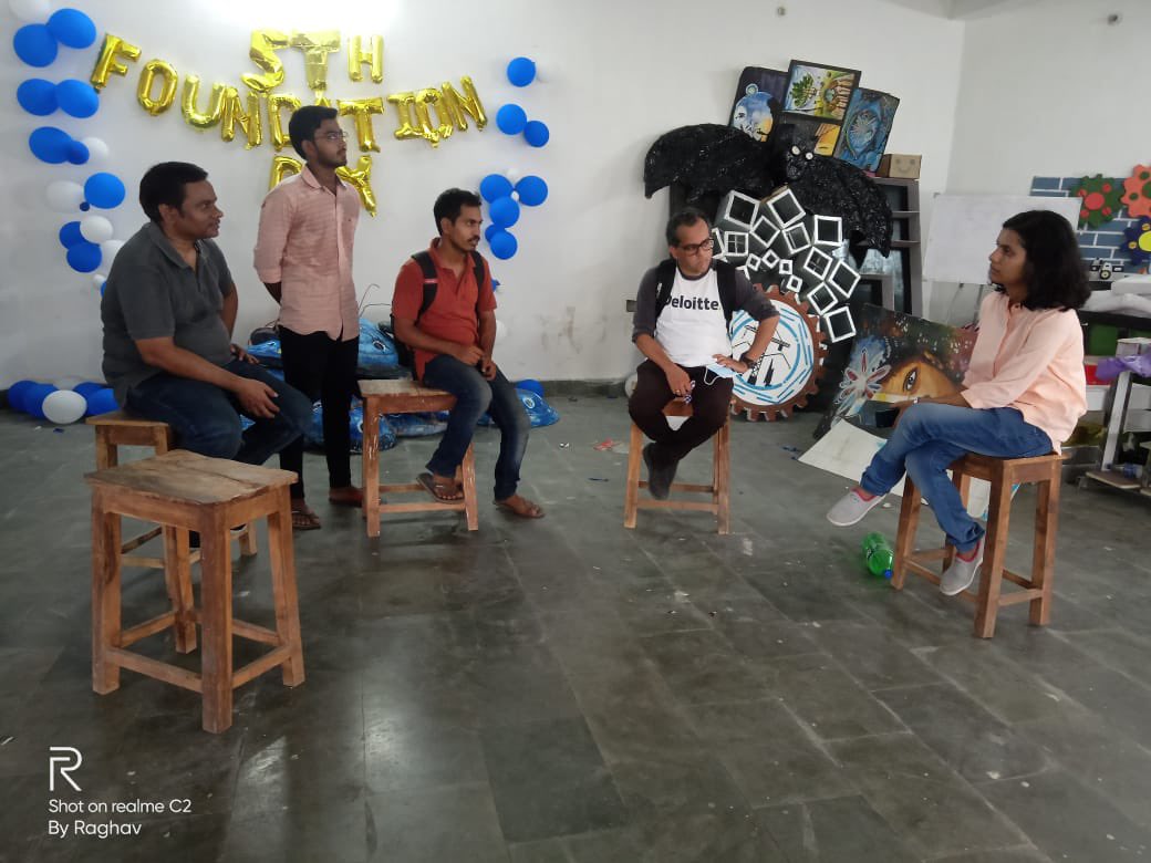 Back to where it all started <a href="/MIT_MUZAFFARPUR/">Muzaffarpur Institute of Technology, Muzaffarpur</a> connecting with the next generation of Champs from my engineering college. Lesser known colleges are a goldmine for talent @DeloitteSAP