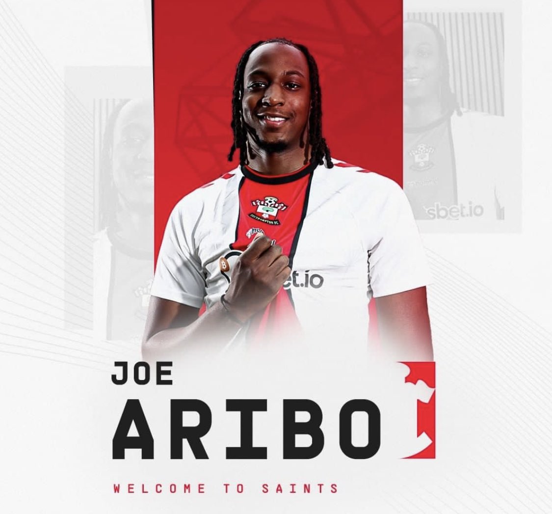 NoahAniemu's tweet image. Southampton confirm signing of Super Eagles midfielder Joe Aribo from Rangers ..
