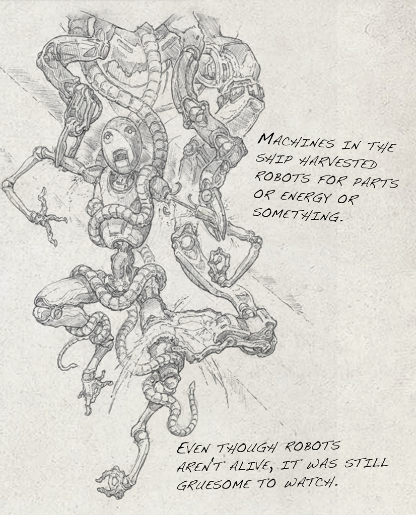 GolarionToday's tweet photo. Harvesting robots. From the journal of Pathfinder #Sidek.
https://t.co/ty7TNBVkqV https://t.co/uWCkdILOvg