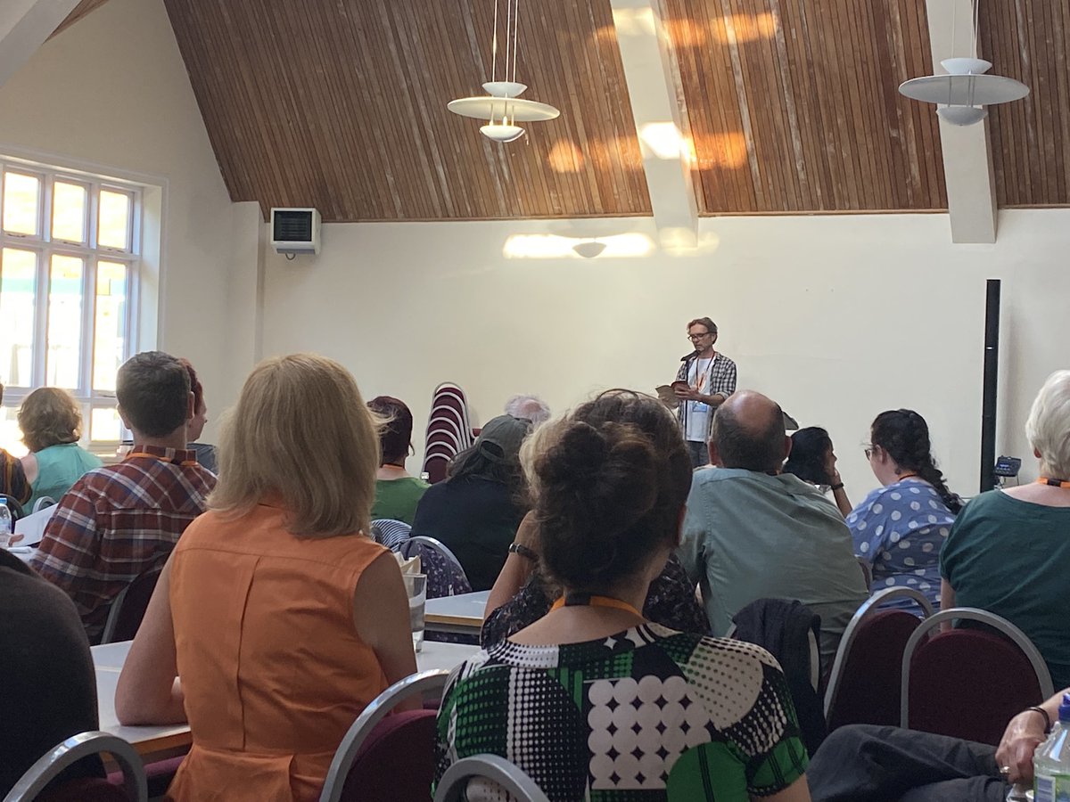 SmokeLong's tweet photo. Submissions Editor Tim Craig launching his book, Now You See Him. at the U.K. Flash Fiction Festival https://t.co/ZigQDm01lq
