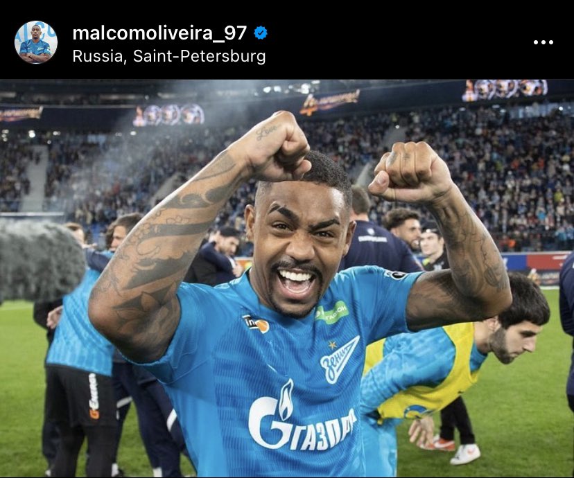 malcomolivei_97's tweet photo. Glória a Deus por mais essa conquista 🏆🙌🏾❤️ @zenit_spb https://t.co/ZqU1WjLdu5