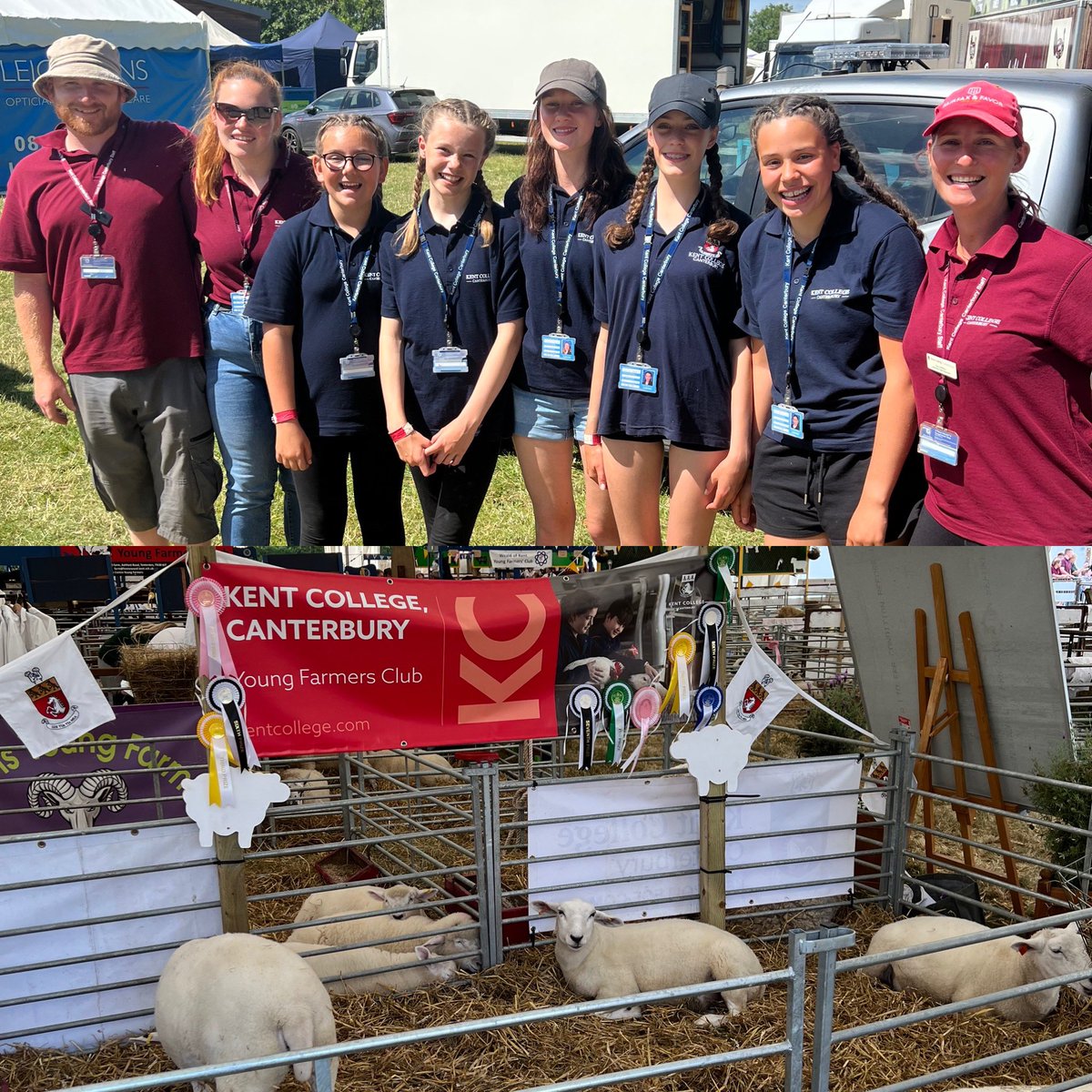 So impressed by the commitment and enthusiasm of this group of students <a href="/kentcountyshow/">Kent County Show</a>