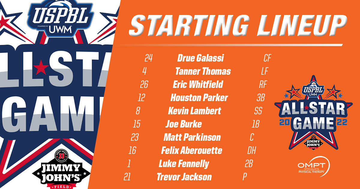 uspbl's tweet photo. Starting Lineups - All-Star Version https://t.co/6y6DqHzsMZ