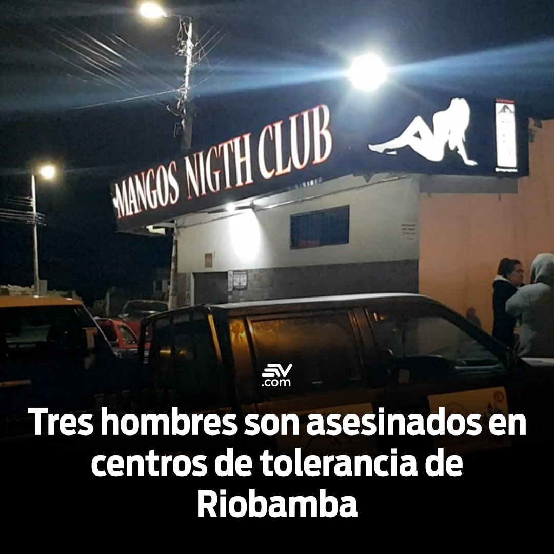 EcuavisaInforma's tweet photo. ❌Tres hombres fueron asesinados mientras otro resultó herido la madrugada de este sábado 9 de julio en un ataque armado en Riobamba, provincia de Chimborazo. https://t.co/rcsS7vhJf1 📲 https://t.co/w1s7sHpka6