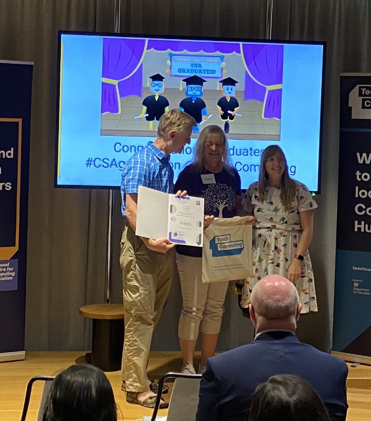 AskMissMay's tweet photo. Had an interesting morning at Cambridge for #csagraduation, such a lovely bunch of people. Plus goodies from @WeAreComputing and @Arm was a bonus. https://t.co/uHOfuZJIb0
