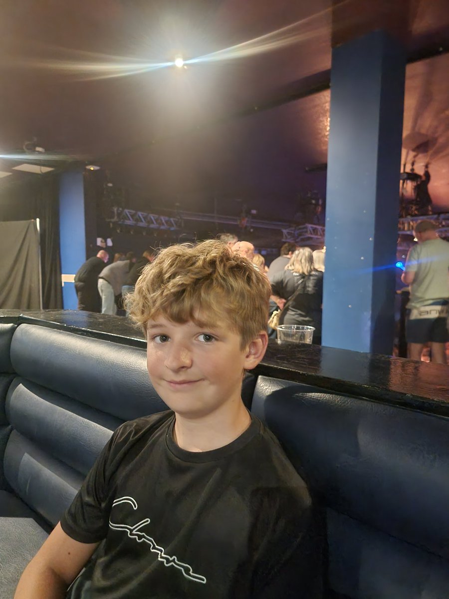 bradcarljackson's tweet photo. @maxim Looking forward to it, brought my trainee warrior tonight. https://t.co/bmqDMB7fze