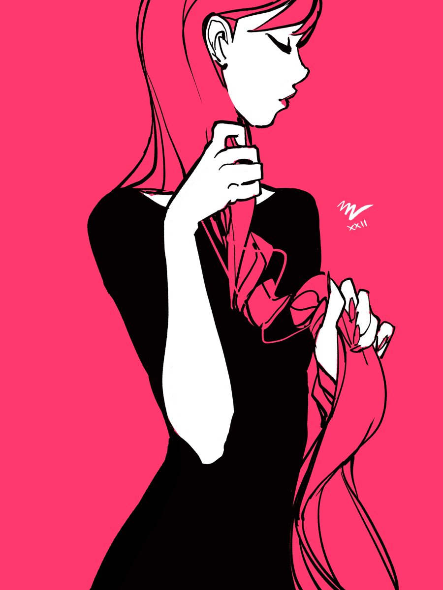 「something pink 」|𝕍𝕒𝕤𝕙𝕪のイラスト