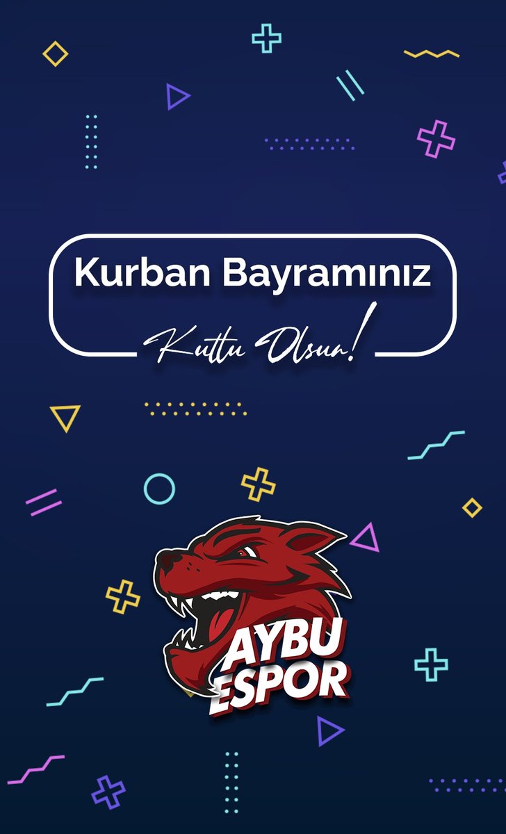 AYBU Espor Topluluğu olarak Kurban Bayramınızı kutlarız. Sevdiklerinizle birlikte nice bayramlara. 😊