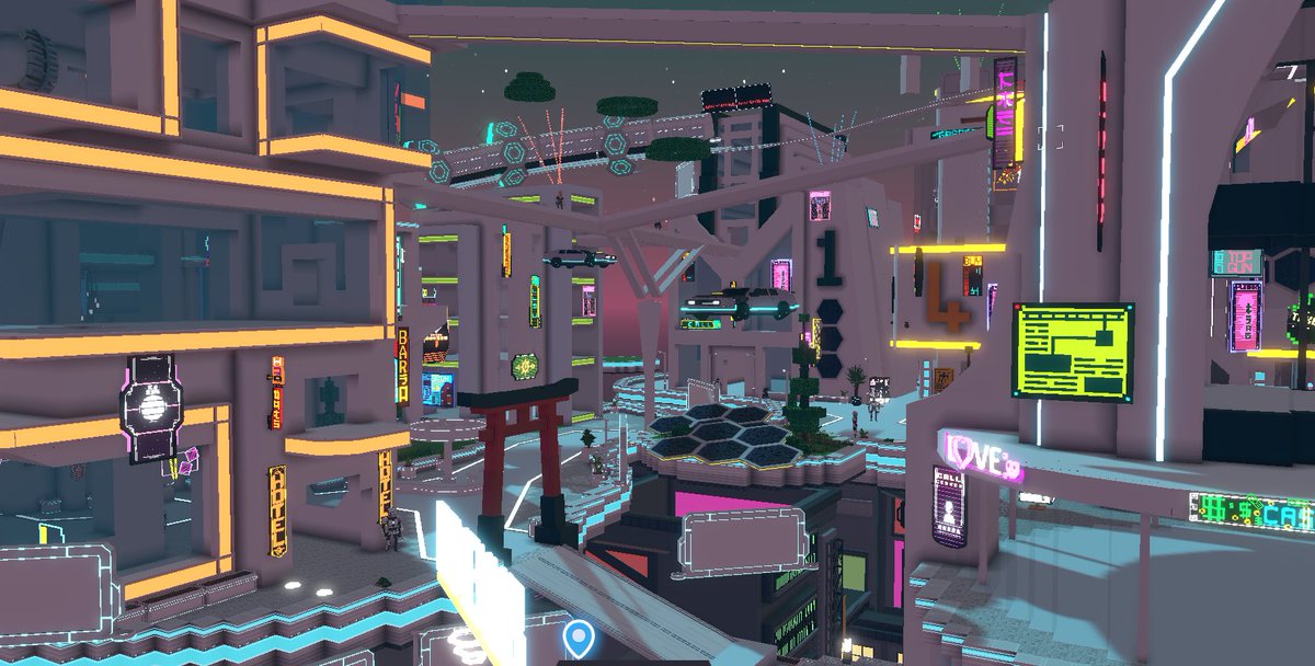 councilofkingz's tweet photo. We’ve been working on one of the largest builds in the Metaverse for the past 6 months. 

We’re collaborating with over 20 communities to create a truly enjoyable experience in the Metaverse. 

This is one of the most intricate builds ever, we’re extremely excited about Gamehub! https://t.co/UBRYaV258B