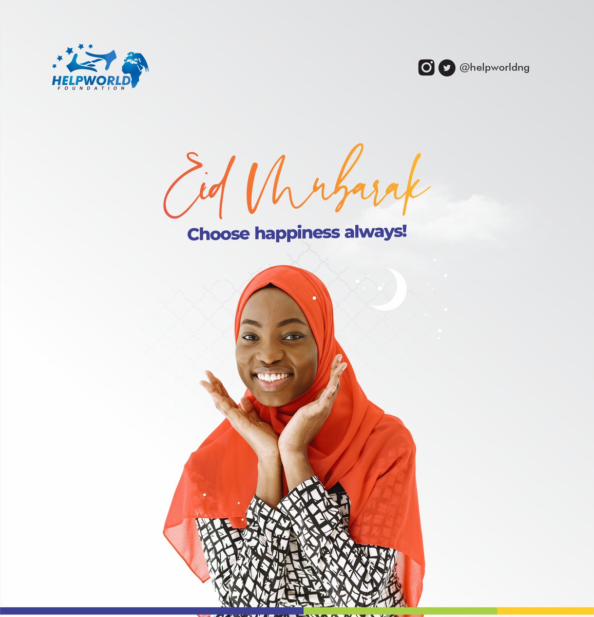 helpworldng's tweet photo. In a world of disparity, our difference in Identification should not be a divisive tool, but, a medium to radiate the Beauty and Love embedded in our belief.
At the end, Love is what we share in common.
BARKA DA SALAH
#HelpWorld #HelpWorldFoundation #eidmubarak #salah #islam https://t.co/AhqjPSPue6
