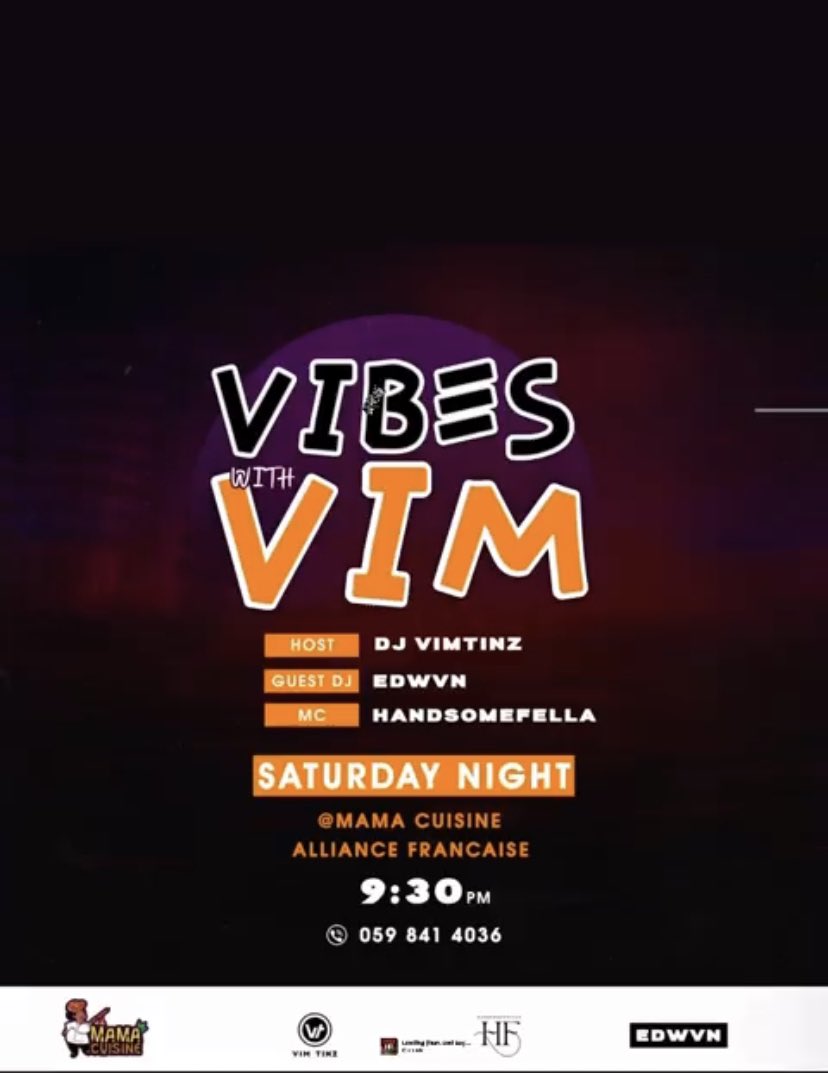AccraWeDey's tweet photo. 📍 Mama's Cuisine.

📅 9/7/2022

⏰ 9:30 PM

🔊 @djvimtinz @EDWVN 

🎤 @hfxlfr 

#AccraWeDey https://t.co/uxrh7jZfPD