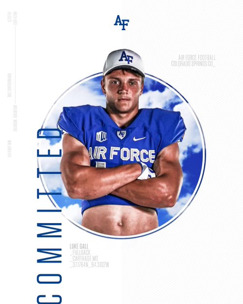 Committed‼️<a href="/AF_Football/">Air Force Football</a> <a href="/carthagefball/">Carthage Football</a>