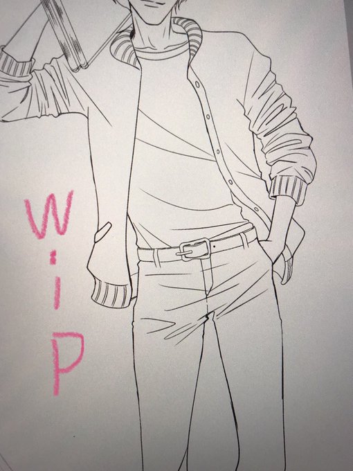 こんな時間まで何をしてたかと言うと、三船ユリ第二弾に出てくるメンズキャラの線画にフェチをぶつけてました!🫡
もっと早く終わる予定だったんだけどフェチさんがもっとやれと……
彼めちゃ良いキャラなんす!お気に入り!

第二弾もみんなキャラ濃い! 
