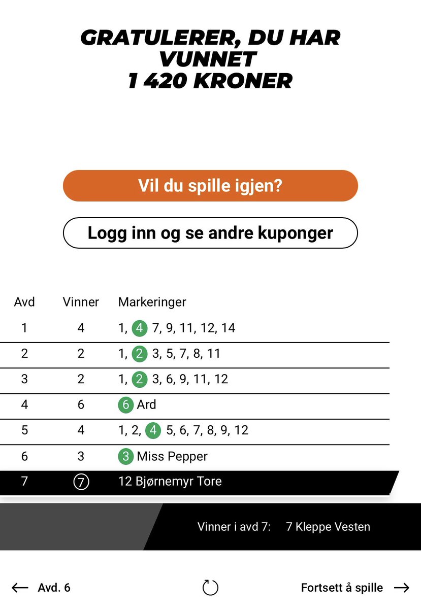 Nære, men ikke godt nok🥲😅 <a href="/Jarlsberg_GP/">Jarlsberg Grand Prix</a> <a href="/Norsk_Rikstoto/">Norsk Rikstoto</a>