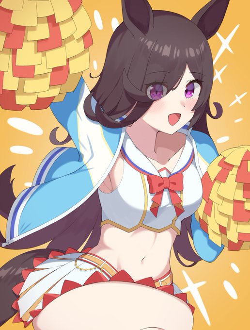 #ド直球に言いますがフォローしてください 
ウマ娘メインで二次創作しています 
