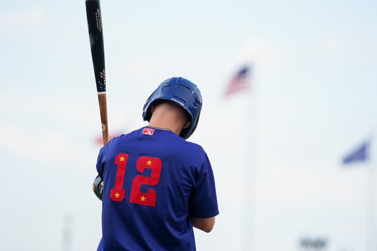 Kcannonballers's tweet photo. First home run as a Baller for Andy Atwood! 

Ballers 1 | Mudcats 1 https://t.co/3gShJaacEK