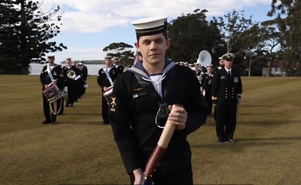 👇 An historic moment in the #VeteranArtsCommunity with #Navy announcing the 1st ICP in #yourADF.

BZ AB Robbins on your appt, &amp; <a href="/Australian_Navy/">Royal Australian Navy</a> on this inclusive step.

📸<a href="/Australian_Navy/">Royal Australian Navy</a>