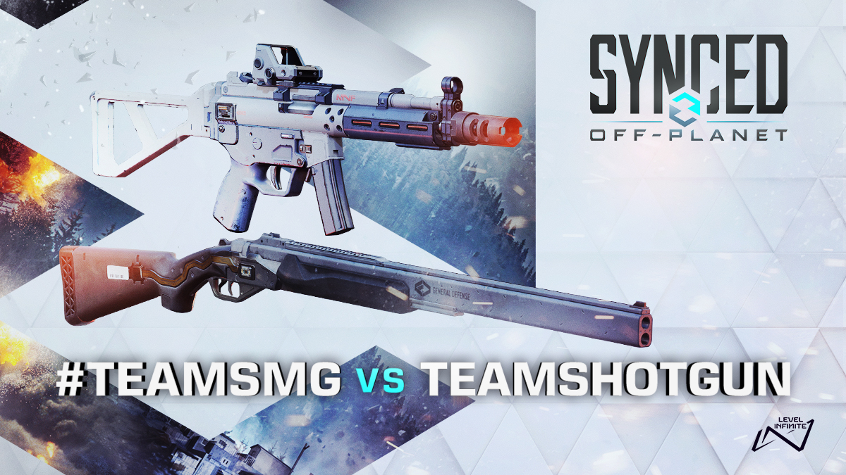 SyncedTheGame's tweet photo. You're about to head into a building for a close-range fight ⚠️
Would you rather have an SMG or a shotgun?
Retweet for SMG or like for shotgun!
#SYNCEDOffPlanet https://t.co/EYDIFUwMZi
