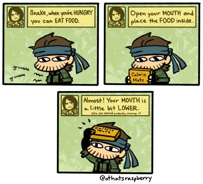 some of the things Para Medic has to explain to Snake are a little concerning,,, #mgs 