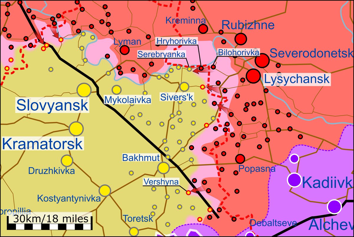 Карта бойових дій: Карта боевых действий в Украине. 10 июля 2022 год