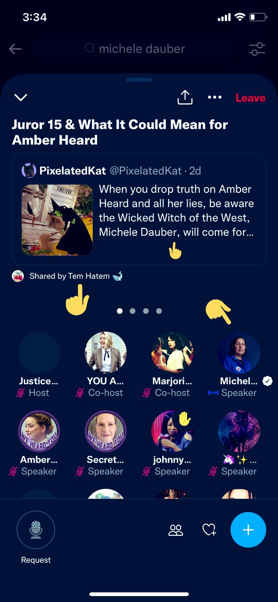 When you go to AH supporters space and Michele Dauber there TALKING and you share how a witch she is but nobody notice and it stays there the whole time 😂😂😅

#AmberHeardlsAnAbuser 
#AmberHeardlsApsychopath 
#micheledauber
#micheledauberisstupid