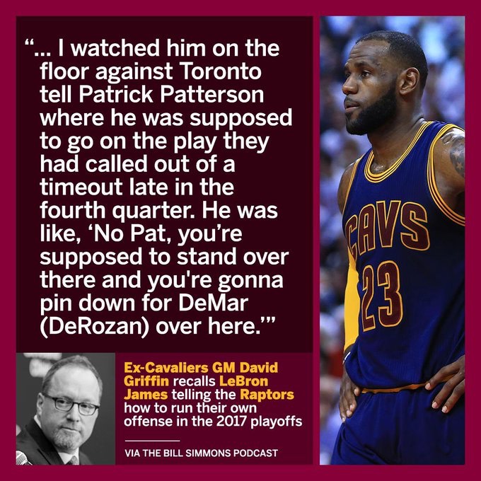 Never forget when LeBron was beating the Raptors so bad that he started coaching them 😭