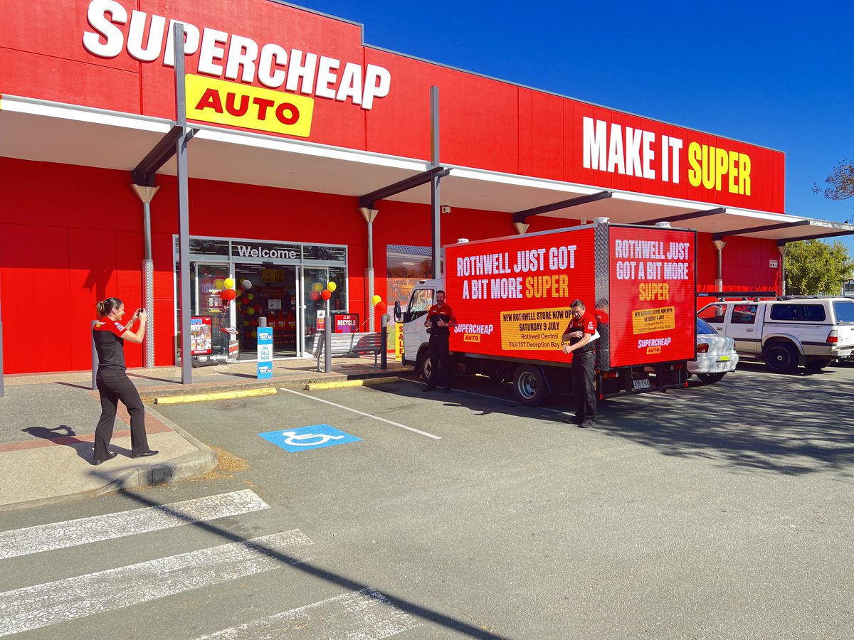 STTAdvertising's tweet image. Hitting the roads for the new SCA store in Rothwell QLD #impact #digitaladvertising #billboardadvertising