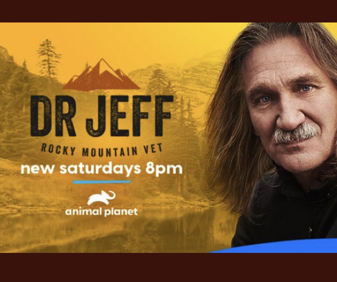 gennpooh's tweet photo. I love Rocky Mountain Vet.
Cheers me up watching #DrJeff @AnimalPlanet . https://t.co/k9EvqkN0xu