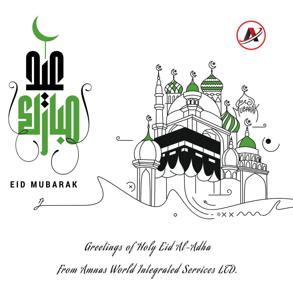 aliyu_gwadabe's tweet photo. Eid Mubarak to all of our Muslim Customers, God bless
#AMNAS GROUP OF COMPANY https://t.co/Bs5BJjX28e