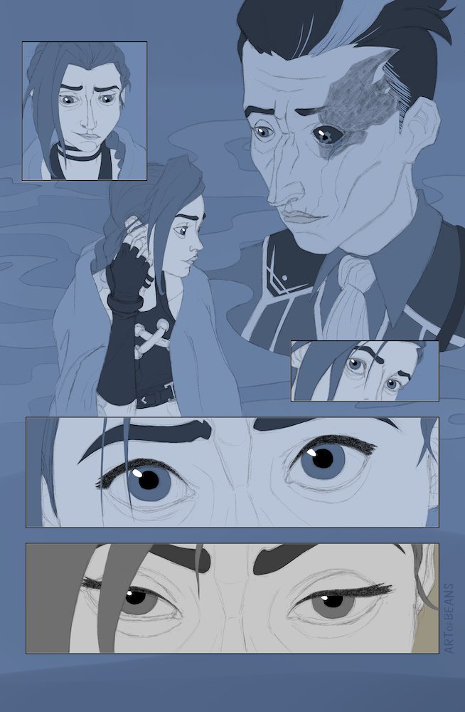 After the Water, Before the Storm Chapter 3 BeansEtc Arcane League of Legends (Cartoon