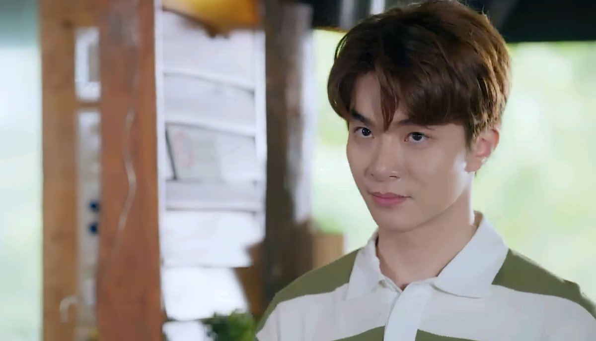 flukccw's tweet photo. Can we all agree that Phi' Earth brings a glow and new look to this EP as Kimhan?Yes, I know he's usually attractive, but today he's even more cuter and adorable than usual. 🥵🤧🤍
#MySecretLoveEP6 https://t.co/BiUj4OYqjO