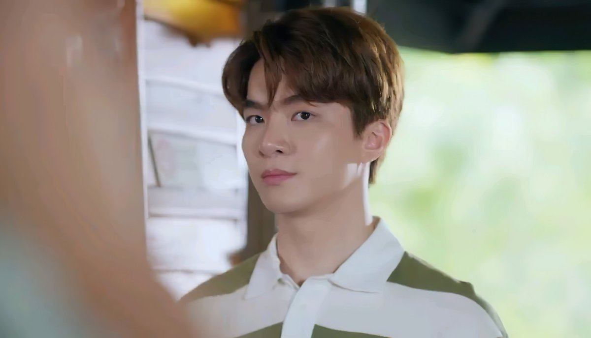 flukccw's tweet photo. Can we all agree that Phi' Earth brings a glow and new look to this EP as Kimhan?Yes, I know he's usually attractive, but today he's even more cuter and adorable than usual. 🥵🤧🤍
#MySecretLoveEP6 https://t.co/BiUj4OYqjO