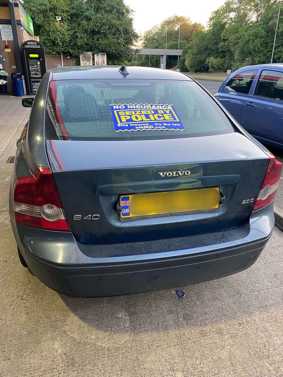 tvprp's tweet photo. ANPR alerted us to this 🚗 which had no insurance details held against it. Stop check carried out which confirmed the driver had no policy in place to cover them to driver. 

Driver reported and 🚗 seized.
#P5839 #P6523 #TPBShift #itsnotworththerisk #walkinghome https://t.co/0tLb9RGpdi