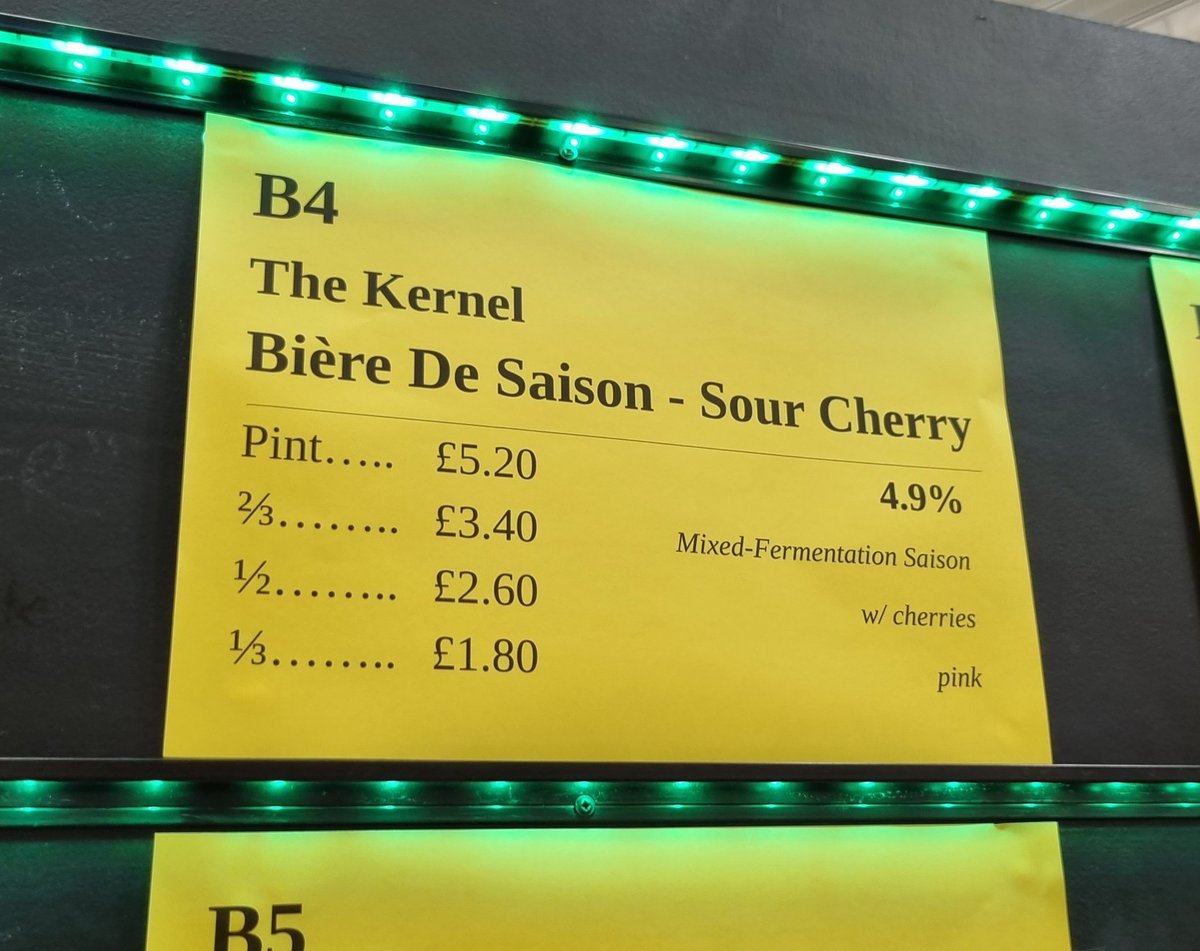 WillinghamBeer's tweet photo. We also snuck on a @kernelbrewery Bière de Saison - Sour Cherry, and a @BurntMillBeer Pintle.

I cannot keep up with these keg changes. 😰 https://t.co/JDZdUDsDHU