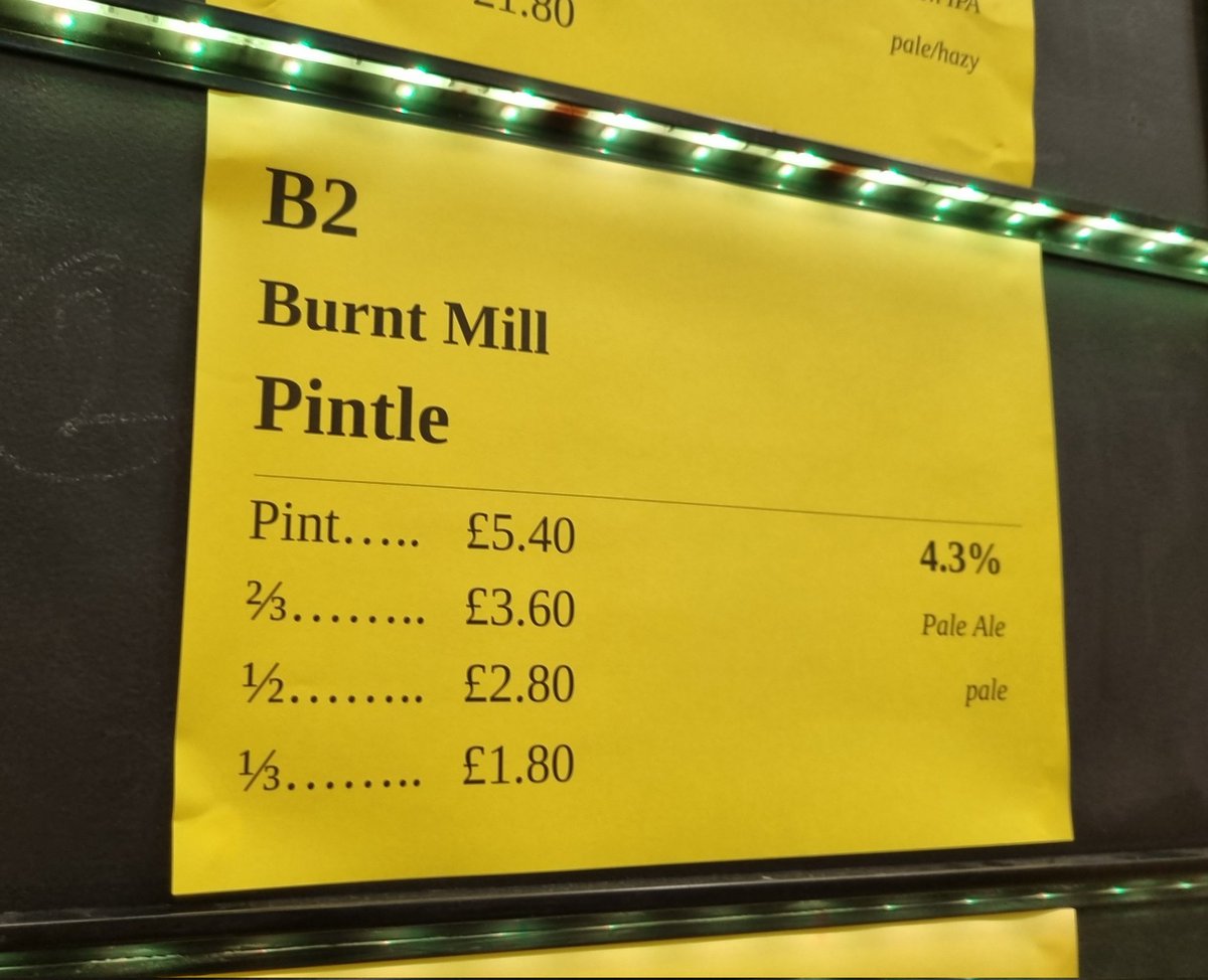 WillinghamBeer's tweet photo. We also snuck on a @kernelbrewery Bière de Saison - Sour Cherry, and a @BurntMillBeer Pintle.

I cannot keep up with these keg changes. 😰 https://t.co/JDZdUDsDHU