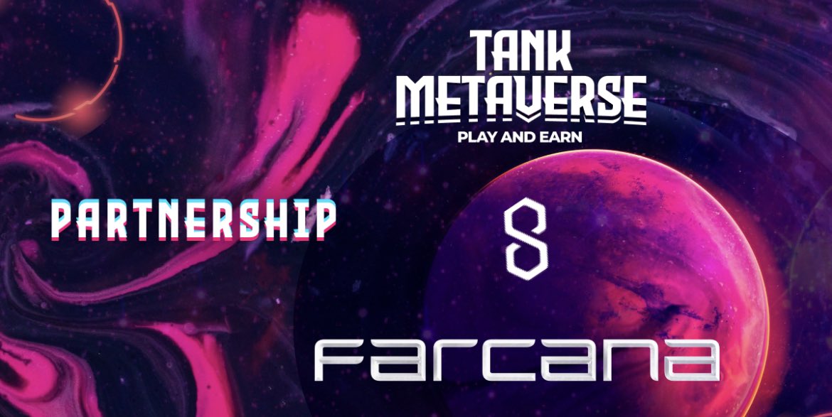 famoussaidwhat's tweet photo. 🎗️ @TankMetaverse Partnership with @FarcanaOfficial, a gaming #Metaverse with a battle royals mode!
🎗️ #TankMetaverse is a multi-platform and cross-reality ecosystem for true immersion and qualitative interaction with the game world.
🔽INFO
https://t.co/FzLeEX6xiX https://t.co/f2Cxrf1PWI