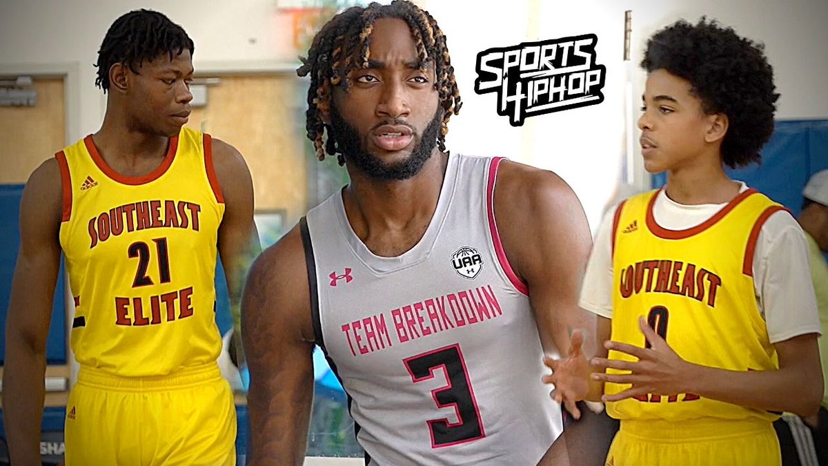 SportsHiphop12's tweet photo. Matt Bewley Reunites with #TeamBreakdown vs. #SoutheastElite at #MiamiSummerHoopsFestival
FULL GAME RECAP: https://t.co/fRSb7KAgSk https://t.co/MTLyRsADNF