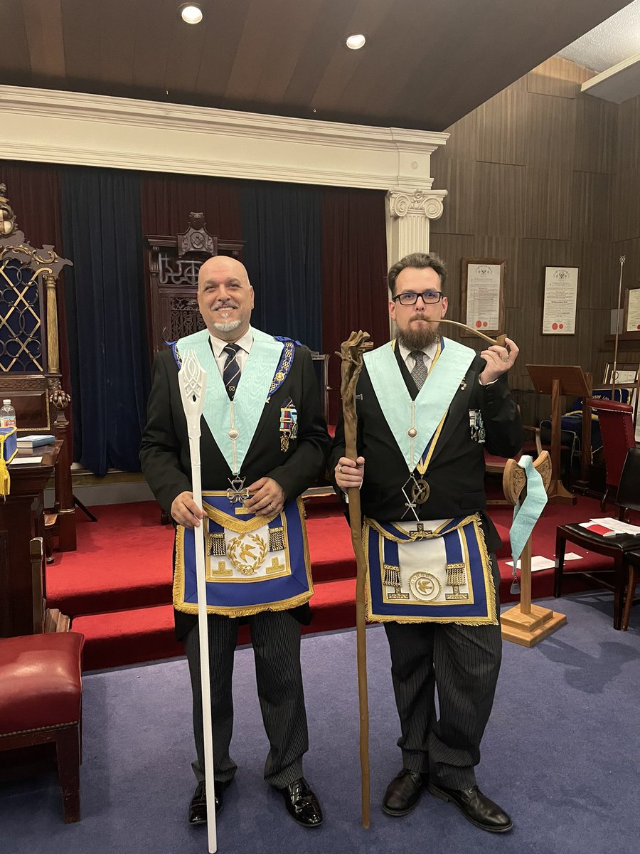 TheDerwentGuy's tweet photo. Congratulations to the Science fiction and fantasy lodge No 10016 on their consecration today. Absolutely brilliant day with laughter and fun. You certainly took us where no masons have been before. 🖖😁
@DerbysFreemason 
@derwentlodge884 
@UGLE_GrandLodge 
#syfylodge https://t.co/LUXquG2kxd