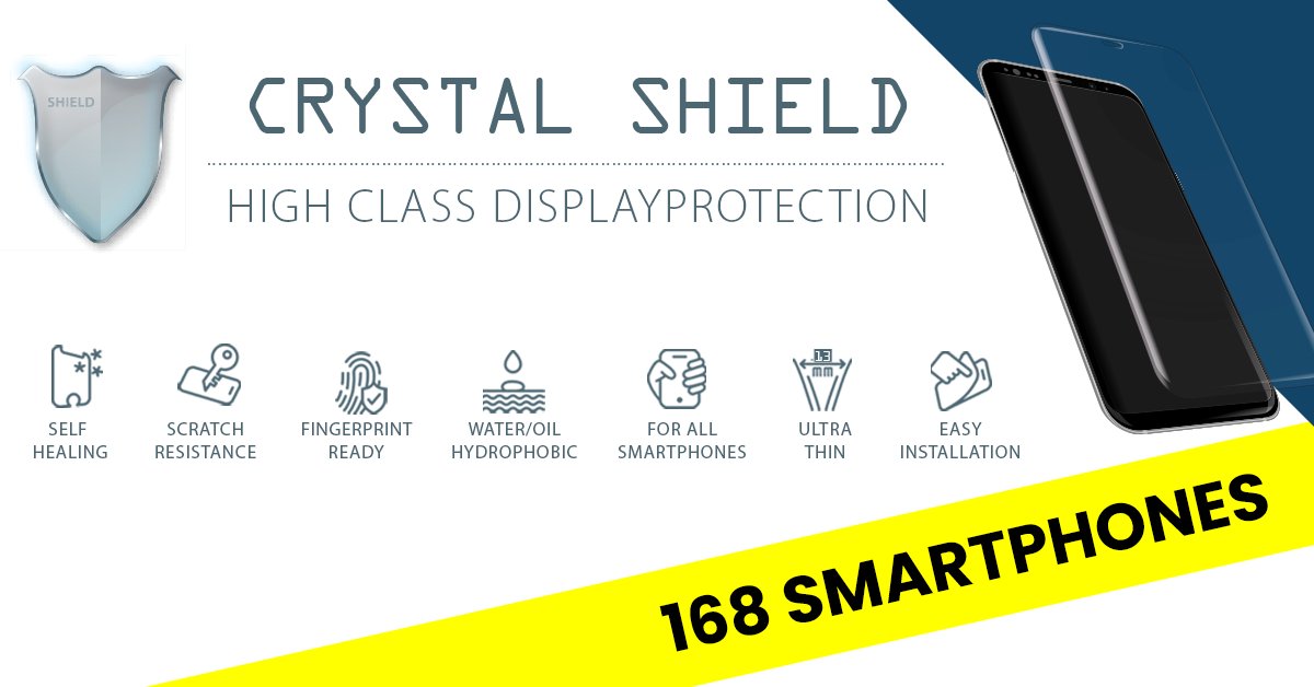Tradingshenzhen's tweet photo. We added the latest Smartphones to our Crystal Shield Protection. #Vivo80Pro #Z40Pro #VivoXFold #S22Ultra and more. We got now 168 Smartphones protected.
https://t.co/8eeO0gP7DB https://t.co/XSCJ2uAo8m
