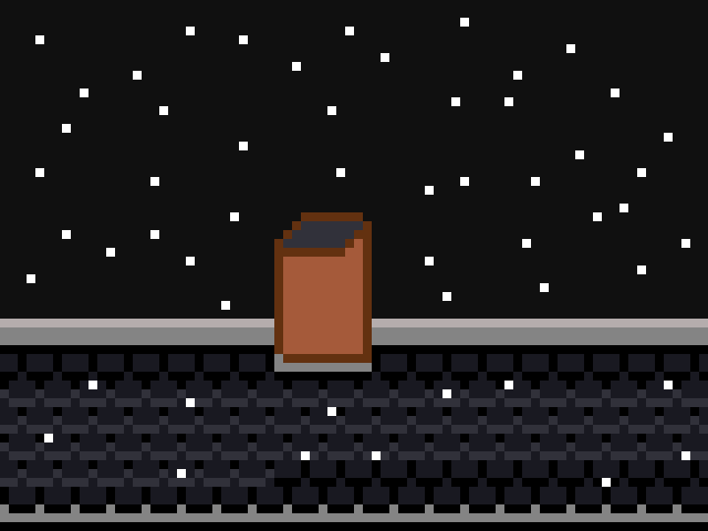 Ineedacodee's tweet photo. The first picture is an unfinished chimney i made back in October 2020 (i was making #pixelartist  a few weeks). 
The second picture is what i made today to see my progress (same canvas 80x80).
Looking forward to the next version that i'll make in the future. https://t.co/fa6s8xUET3