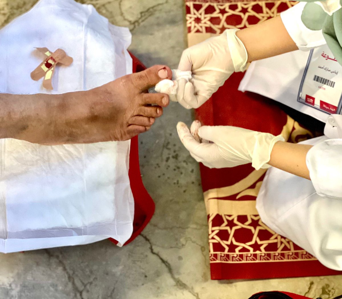 _HCNU's tweet photo. أبطال النادي الصحي المشاركين في خدمة ضيوف الرحمن👨🏻‍⚕️👩🏻‍⚕️:
-صالح يوسف ال قظيع
-إيناس مبارك الهادي
-حاتم صالح كرحان
-أصايل مبارك الهادي
-صالح محمد ال كليب
-عبدالعزيز محمد الكعبي
-ياسر عبدالله عواجي https://t.co/QWmd8CxNB2