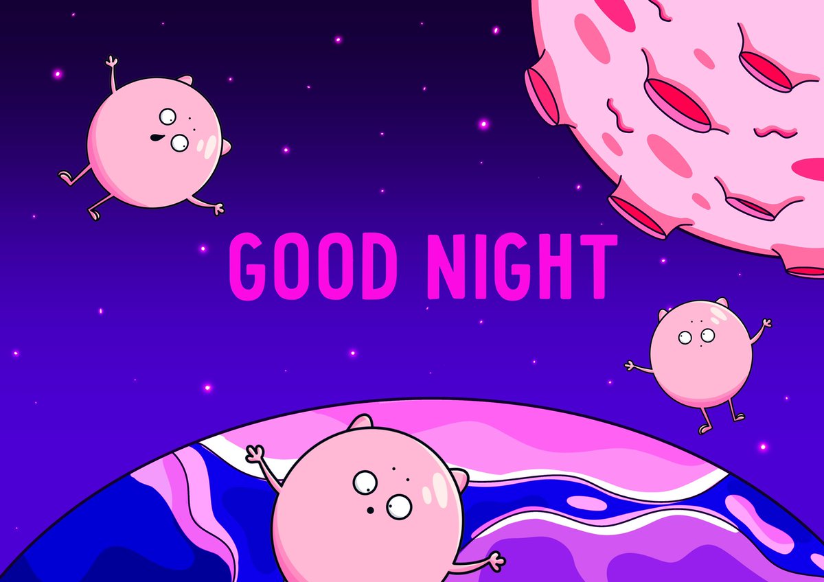 Good night friends 💜🚀