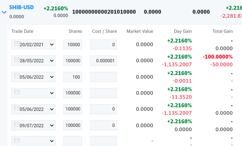 IamR___'s tweet photo. I AM  R 

This is the first one off my investment regarding shiba inu and look at the date https://t.co/rLaYMpDT8y