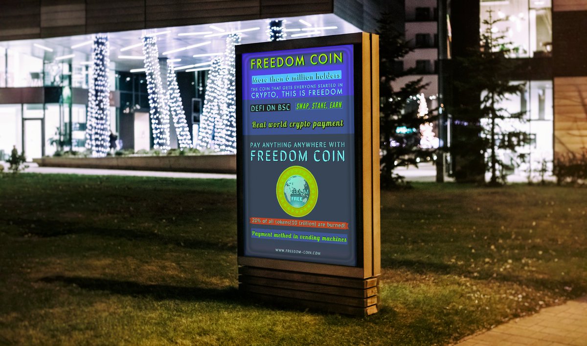#FREEdom_Coin community by Freddy tweet media